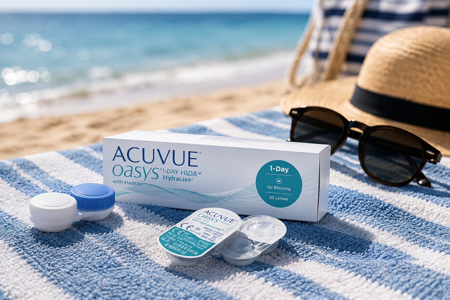 ACUVUE OASYS 1-Day daily contact lenses with UV blocking