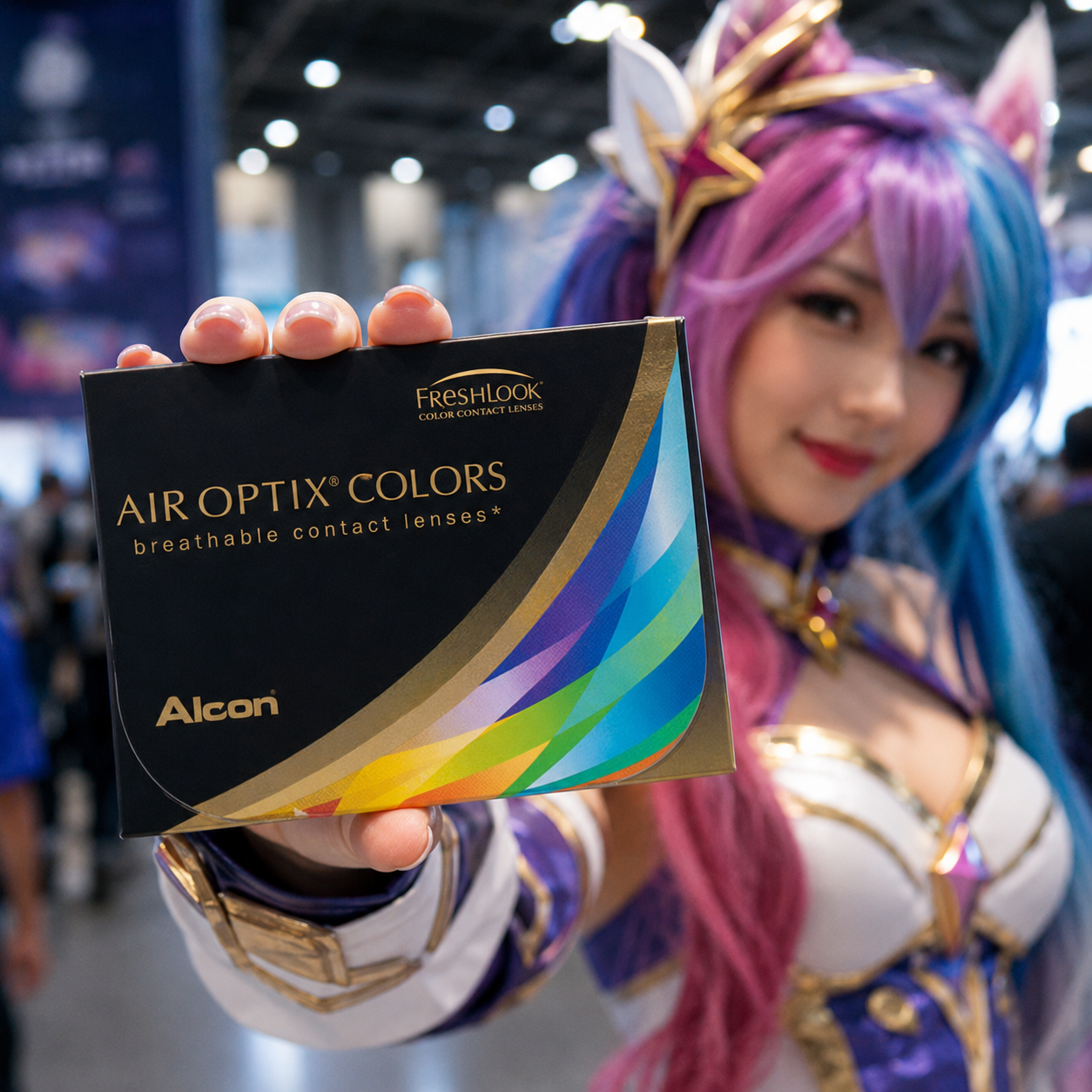 AIR OPTIX COLORS lens shade swatch