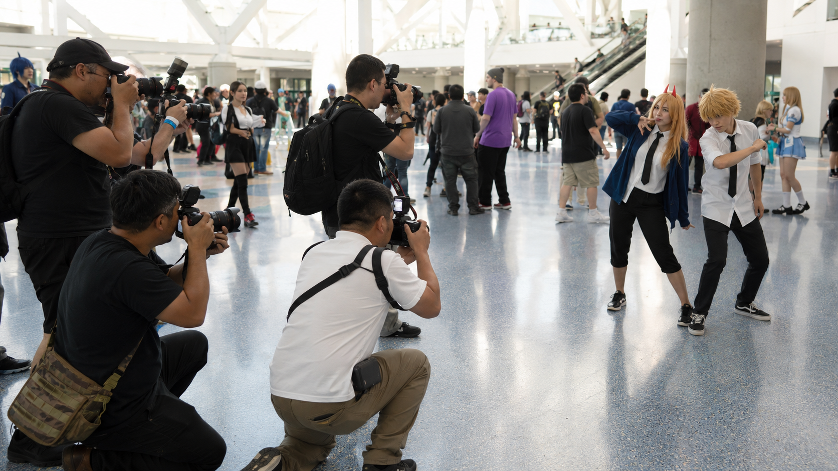 Con photographers at SDCC
