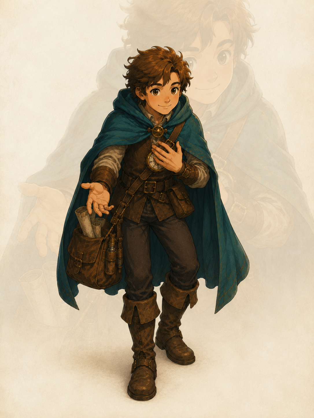 Portrait representing the Compassionate adventurer type