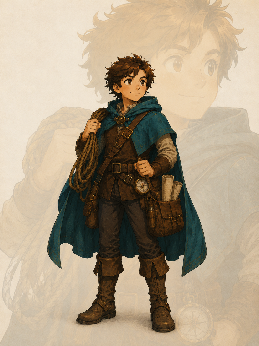 Portrait representing the Steadfast adventurer type