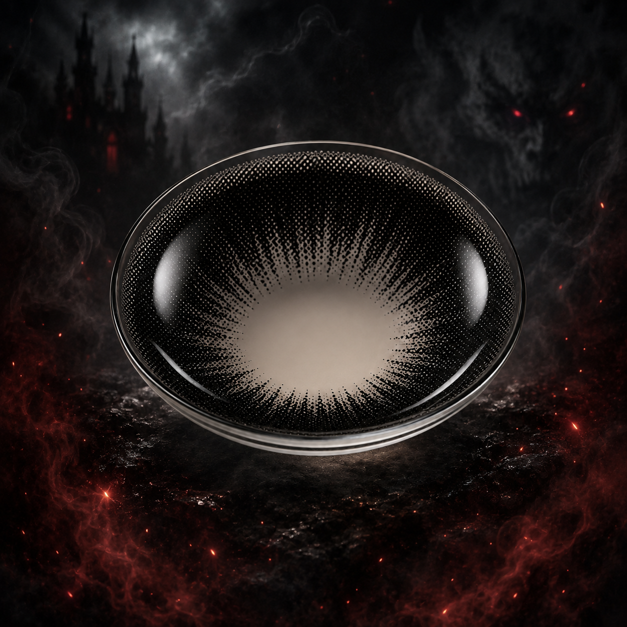 PURE COLORS Black Out contact lens product